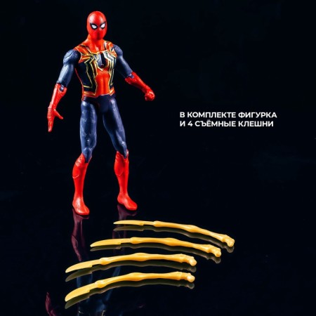 Game set "Avengers. Spider-Man with claws »13x15 cm-3