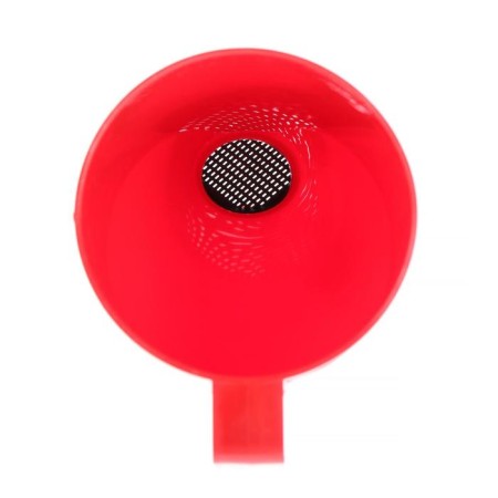 Funnel for fuel and lubricants top car, with filter, collapsible, d 11.5 cm, h nose 13.2 cm mix-14