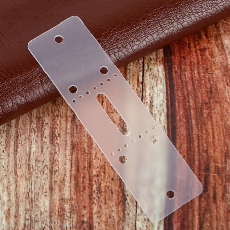 A set of patterns for a hire, 30 mm × 10.5 cm, 3 pcs, a transparent color-4