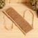 Bath wash with handles double -sided "long", nettles, 37x11cm