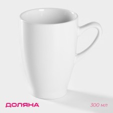 Coramic deed COFFEE BREAK, 300 ml, white color