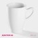 Coramic deed COFFEE BREAK, 300 ml, white color