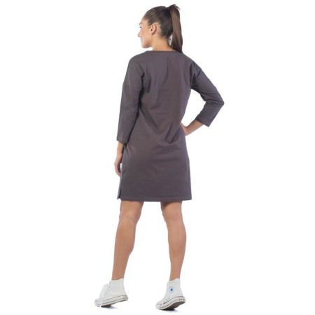 Women's dress Proper Solution, size 44, brown color-2