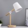 Table lamp "Relis" E14 40W white 15x15x44 cm Risalux