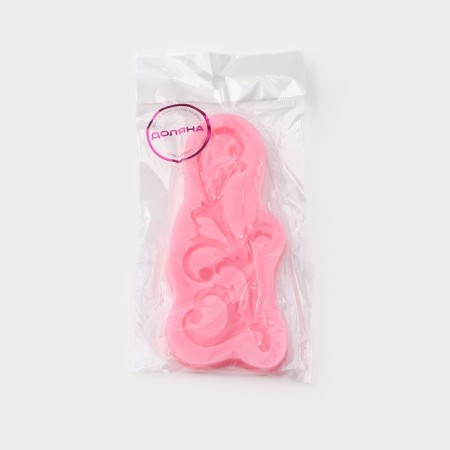 Mold Dolyana "pattern", silicone, 12 × 5.5 cm, color mix-4