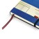 Deliciper of Leduced A5, 136 Zenith sheets, Cover Artificial Leather, Block 70 g/m2, Dark blue
