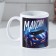 Muging mug "Maxim" 320 ml, with application