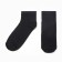 Women's socks shortened, black color, rr 23-25