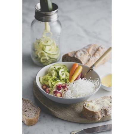 Bank with spiralizer Kilner, glass, 1 liter-15