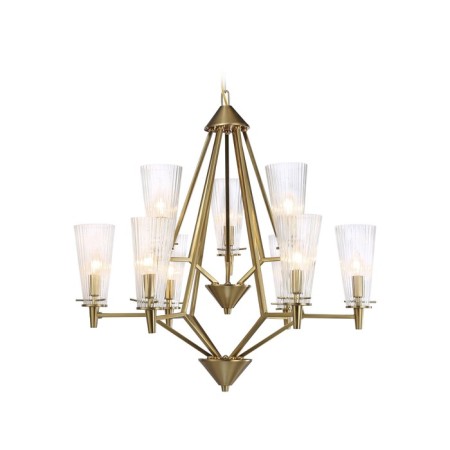 Suspended chandelier Ambrella Light, Traditional, TR3233, 9HE14, Brass