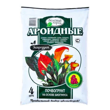 Soilogront based on the Bihuumus "Green City", aroid, 4 liters