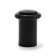 Door stop u301bl, d = 27 mm, h = 57 mm, black color is black