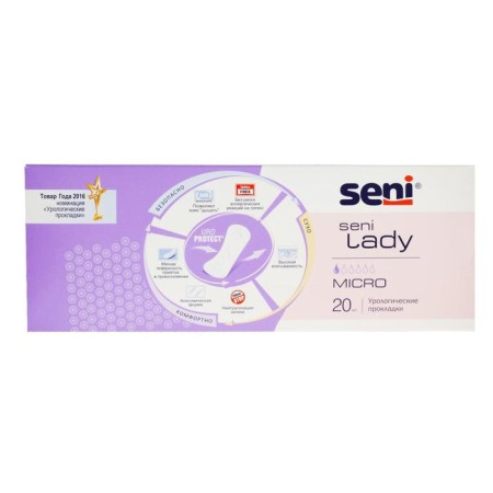 Urological gaskets Seni Lady Micro, 20 pcs-2