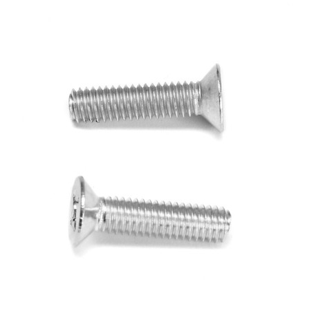 Screw, secret, galvanized, din965, m4x16 mm, 2000-1