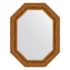 Mirror in the baguette frame, trained bronze 99 mm, 69x89 cm