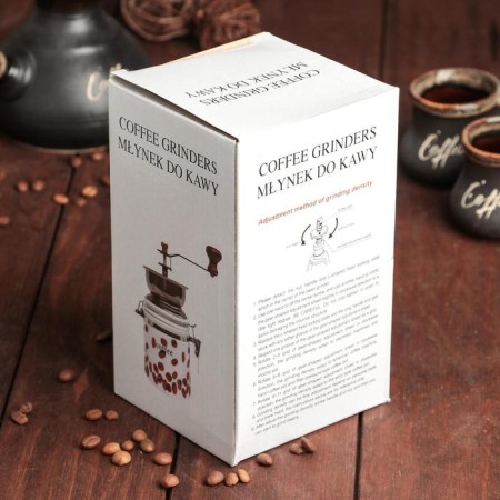 Manual coffee grinder "Light wood", 9.5 × 16 cm-8