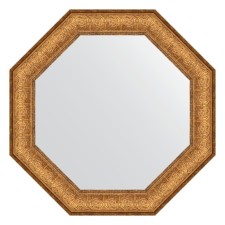 Mirror in the baguette frame, copper Eldorado 73 mm, 58x58 cm