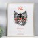 Photo frame plastic 40x50 cm, aged silver (plastic screen)