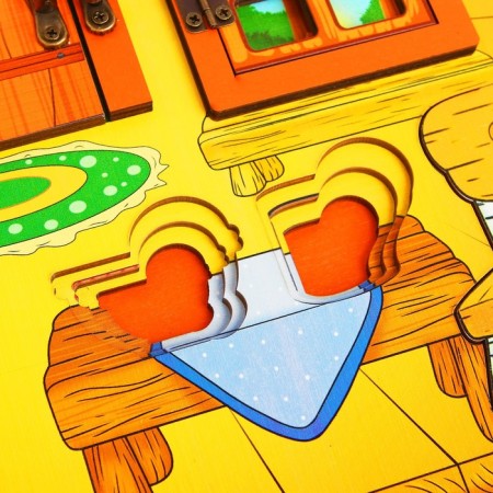 Table theater, with elements of Bizobor "Three Bear"-6