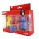Set of Gang Beasts figures, with a red hero in a cloak, 3 pcs