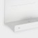 Holder for dental brushes "Loft Art", 13 × 7.5 cm, white color