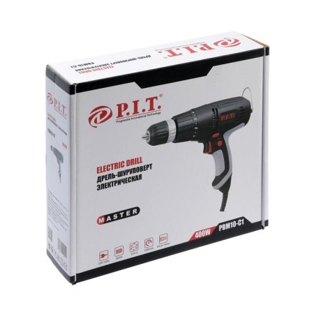 Drill Black Overput P.I.T. PBM10-C1, 400 W, 800 rpm, 1 speed, BZP 10 mm-4