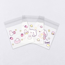 BOPP package with sticky tape, 