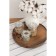 Sukhotzet "Cotton" D-5 cm, 30 cm, white