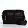 Male bag over the shoulder, artificial leather, brown color