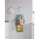 Apron kitchen with a photo print "Bunnies in the basket", adjustable, size OS