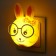 Near LED "Smart Bunny", 12 cm, 4W with a photocell (V220) mix, plastic Risalux