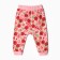 Pants children, white color/flowers, height 68 cm