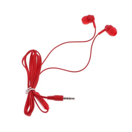 Headphones Blast BAH-217 MOBILE, vacuum, microphone, 3.5 mm, 1.2 m, red-1