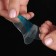 Supinators for shoes, shock-absorbing, silicone, l (36-38 rr), steam, transparent/blue color