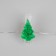 Garland “thread” 2 m dews with nozzles “clothespins”, IP20, silver thread, 20 LED, glow warm white, AAX2