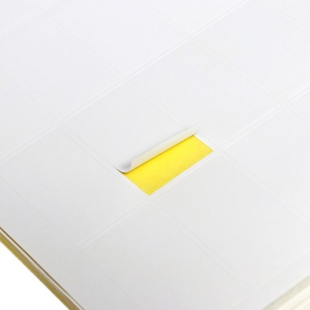 A4 labels are self -adhesive 50 sheets, 80 g/m, on a sheet of 40 labels, size: 48.5 x 25.4 mm, glossy, white-2