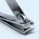 Kusachki-Kniper for manicure and pedicure, 2 pcs, 5/8 cm, on the blist, the color is silver