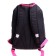 School backpack, 38 x 28 x 18 cm, Grizzly 363, ergonomic back, black/pink RG-363-11_1