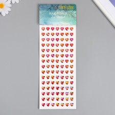 Sticker of rhinestones plastic 