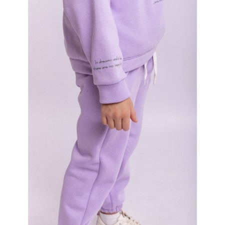 Joggers "Lucky", height 164 cm, lilac color-3