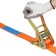 Airline cargo fastening belt, with a ratchet, ring 2 tons, 8 m