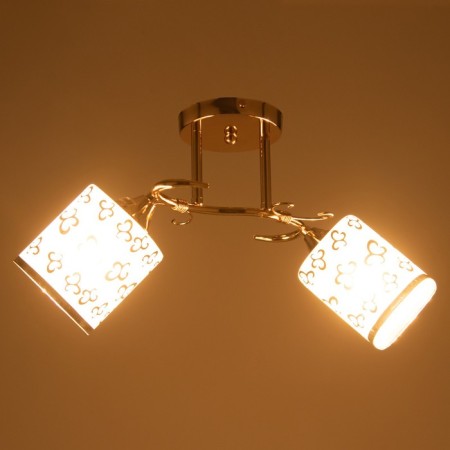 Chandelier gallop 130521 2khe27 60W gold 40x18x20 cm-2