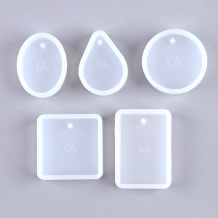 Form Silicone universal "Kulons" set of 5 forms-1