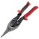 Matrix 78330 metal scissors, rubberized handles, straight -cutting, up to 1.0 mm, 250 mm