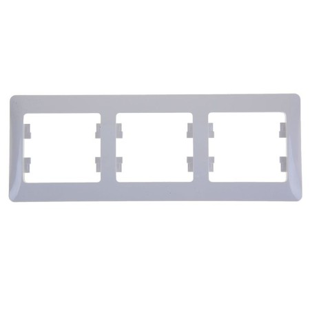 Frame Se Glossa, 3 posts, white, GSL000103