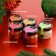 New Year. Gift set of "delicious New Year", honey+tea