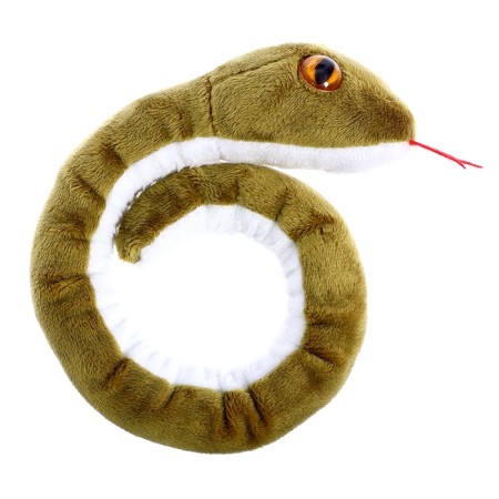 Soft toy "Snake", green color, 40 cm-2