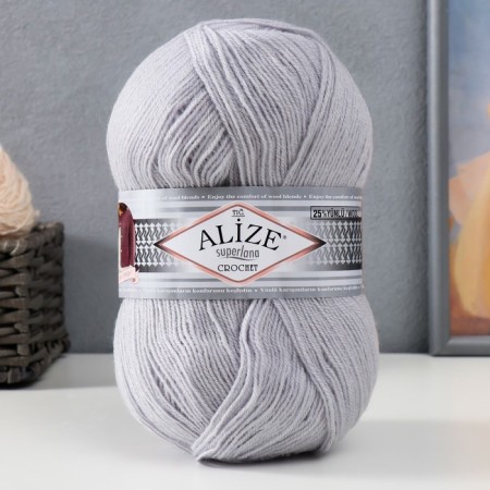 Yarn "Superlana Tig" 25% wool, 75% acrylic 570m/100g (698)