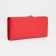 Women's wallet on magnets, red color