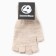 Gloves (mittens) female, beige color, 18